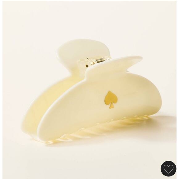 NEW Kate Spade NY x Target Hair Claw Clip Cream main image 5